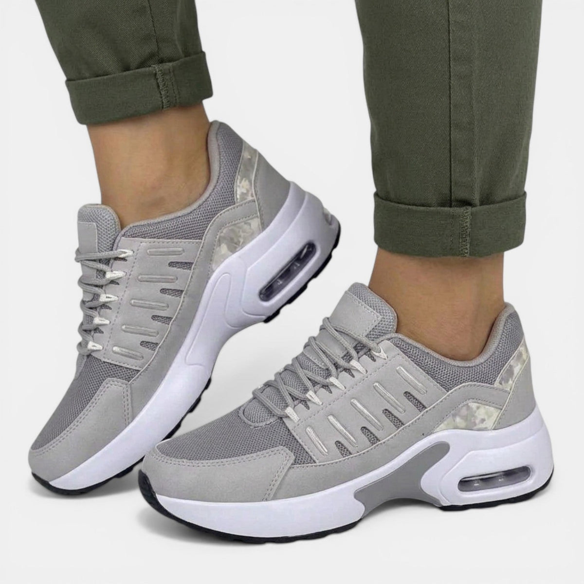 Women’s Cushioned Mesh Walking Trainers