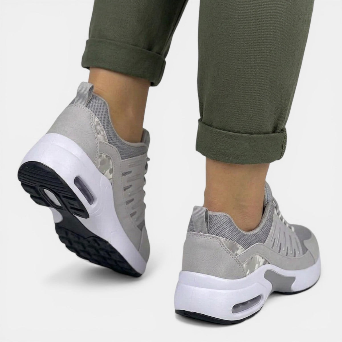 Women’s Cushioned Mesh Walking Trainers