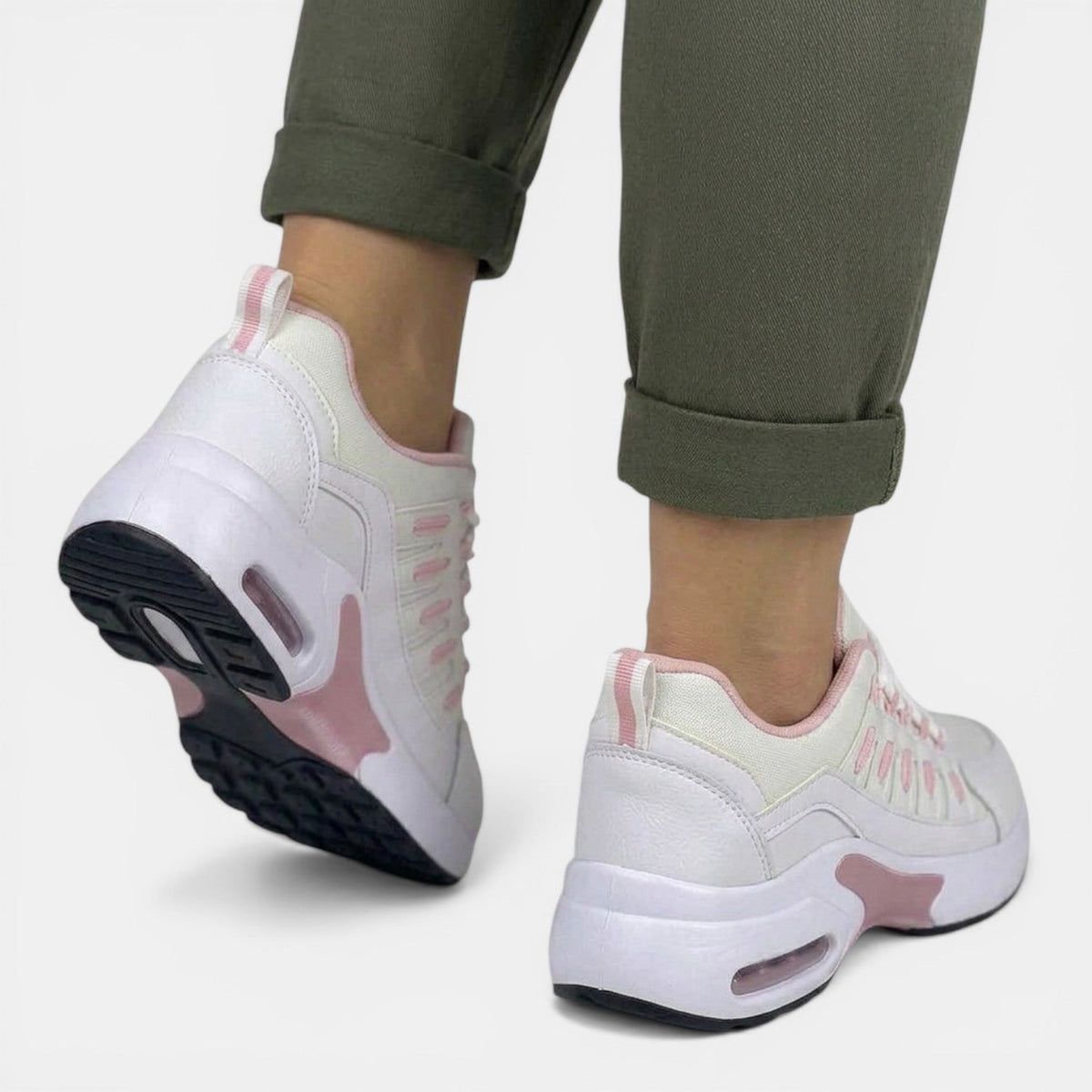 Women’s Cushioned Mesh Walking Trainers