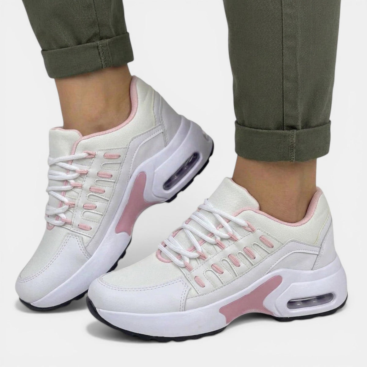 Women’s Cushioned Mesh Walking Trainers