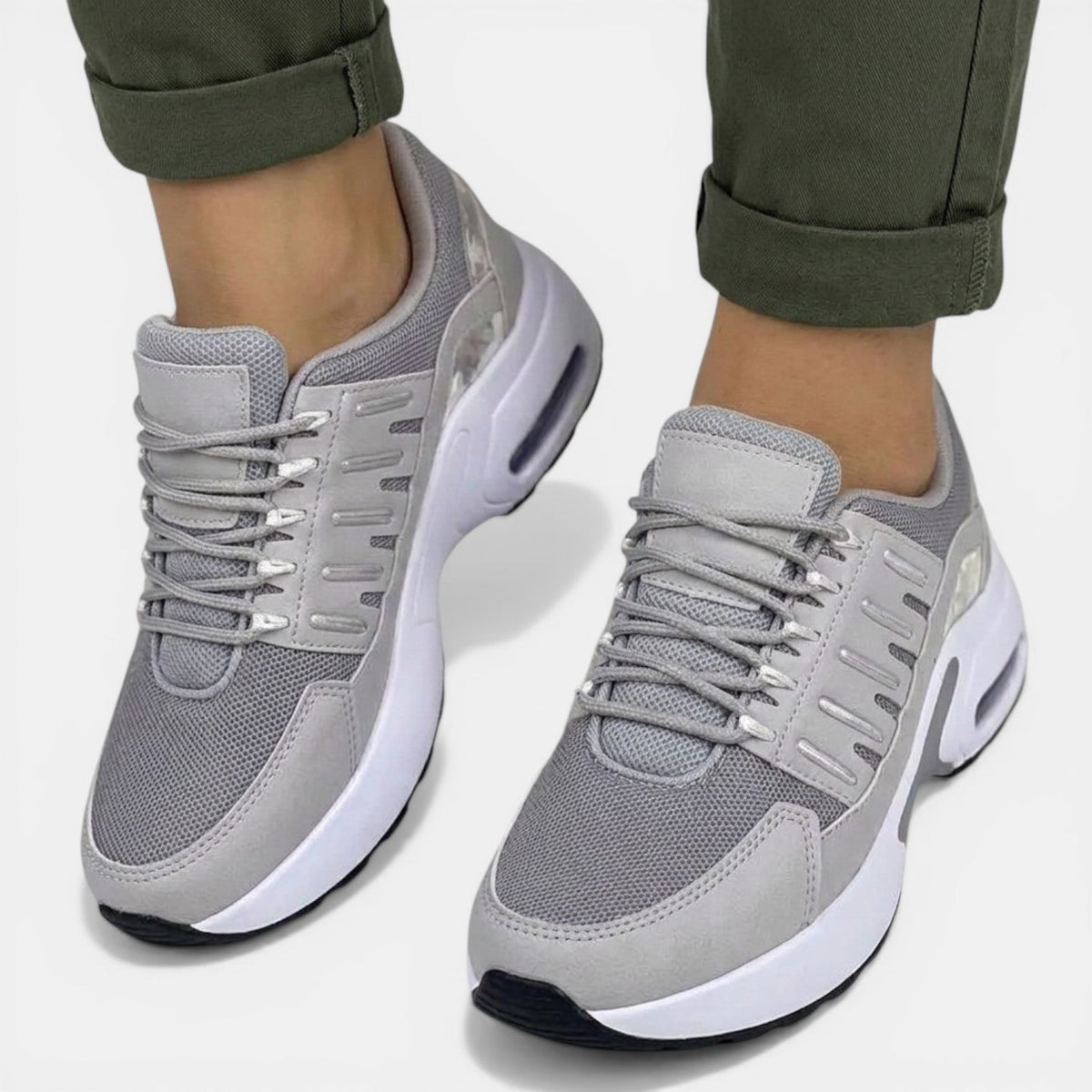 Women’s Cushioned Mesh Walking Trainers