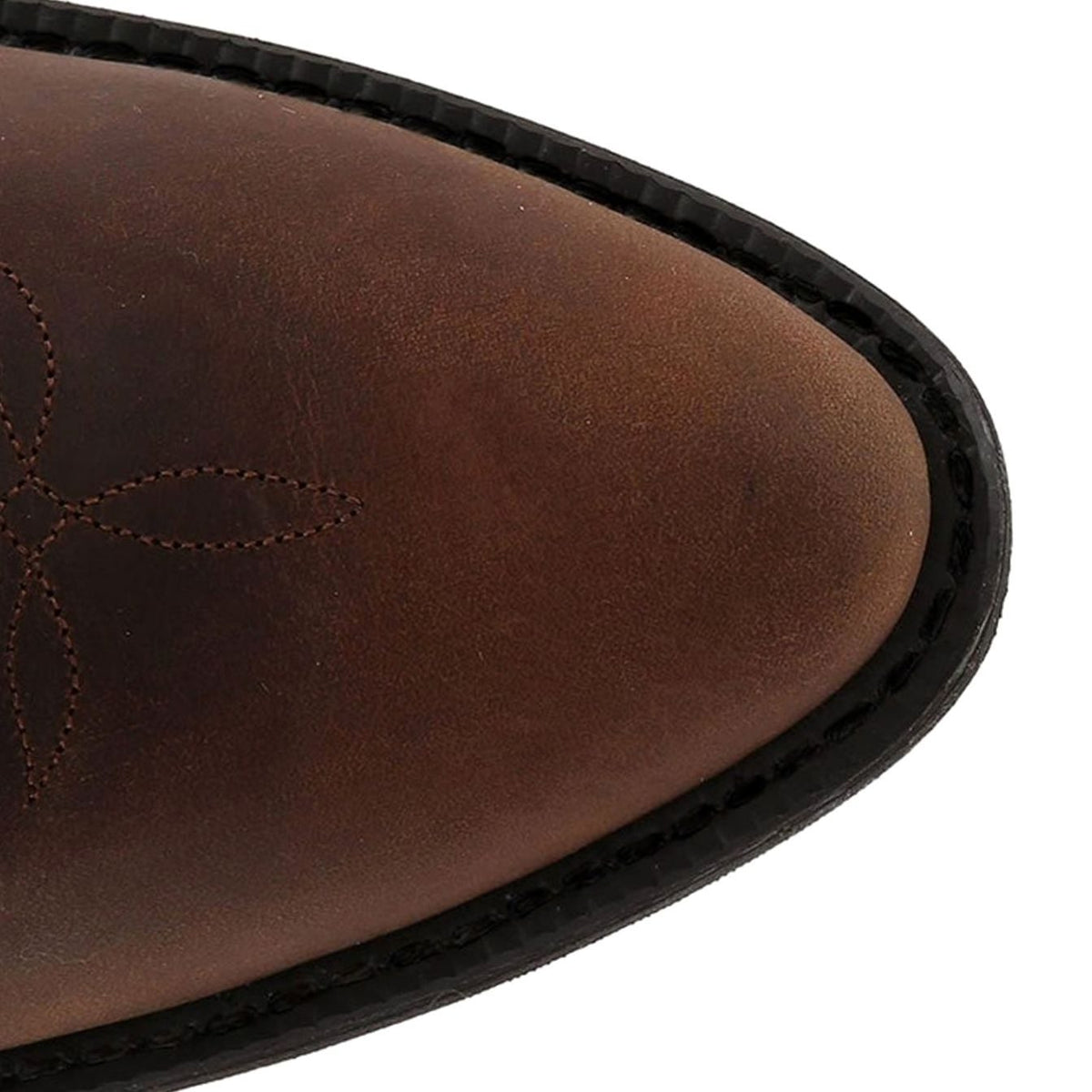 Freya - Women's Ornate Western Cowboy Boots with Block Heel