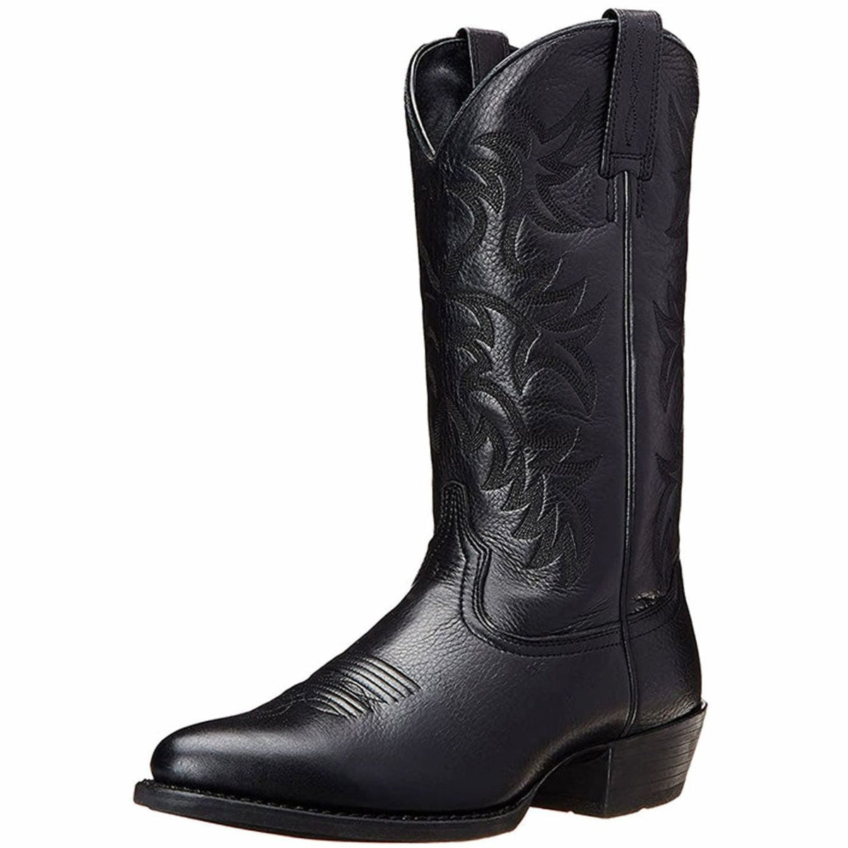 Freya - Women's Ornate Western Cowboy Boots with Block Heel
