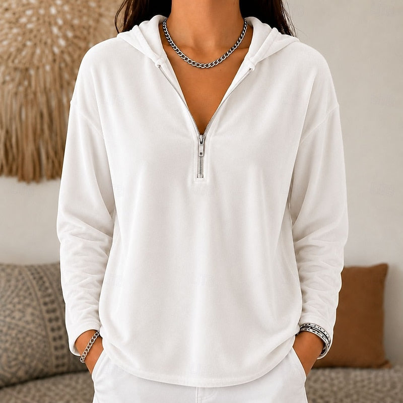 Eliza | Quarter Zip Sweatshirt