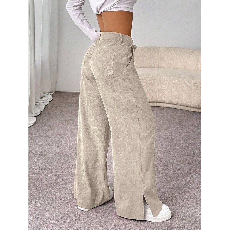 Rebecca | High Waisted Wide-Leg Pants