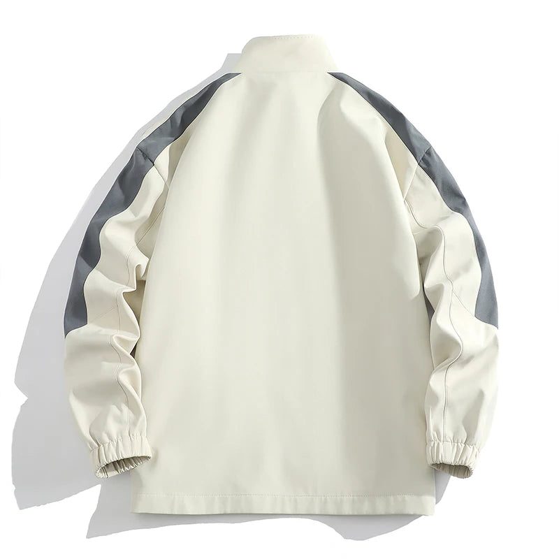 Full-Zip Tracksuit Set for Men