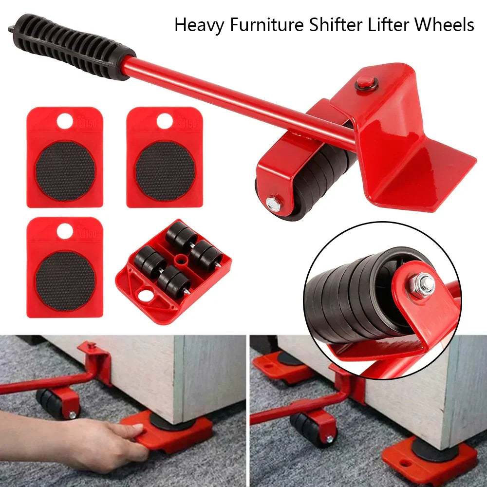Furniture Mover Set | Heavy-Duty Non-Slip Wheels | 200 kg Capacity