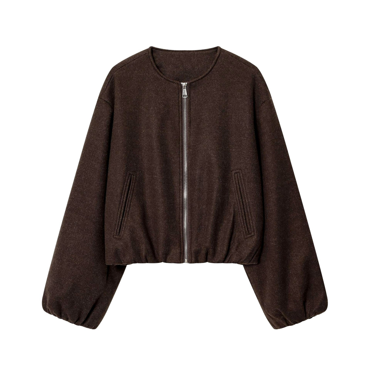 Galatea - Women's Balloon Sleeve Cropped Jacket