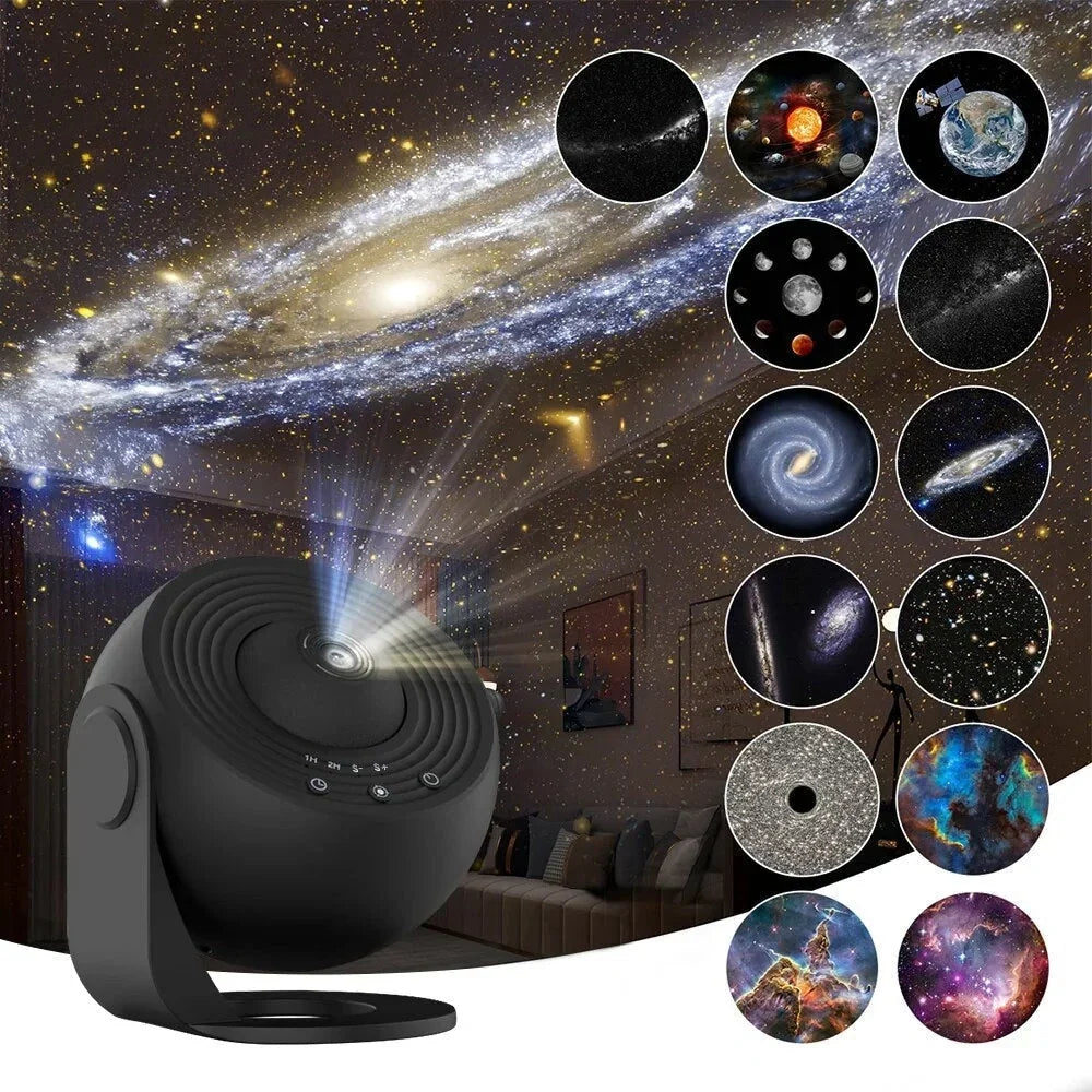 Galaxy Projector | LED & Laser Ultra-HD | 13 Scenes