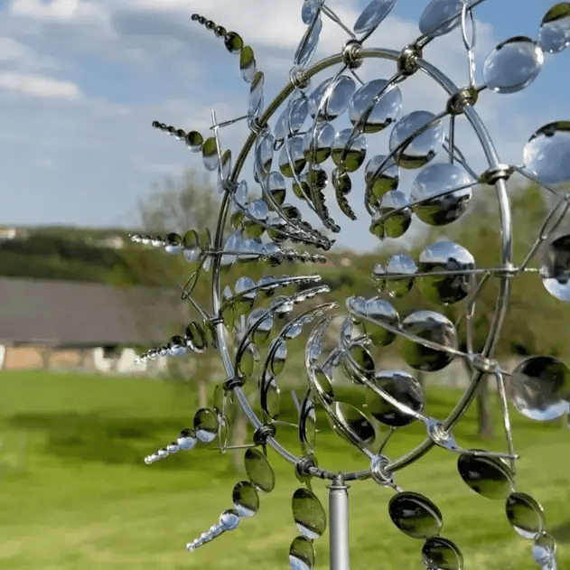 Garden Wind Spinner | Weather-Resistant Metal & Smooth Ball-Bearing Spin
