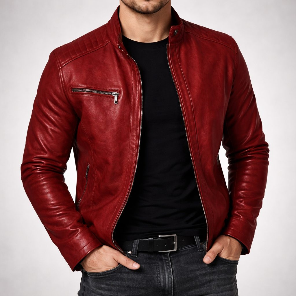Genuine Leather Jacket for Men