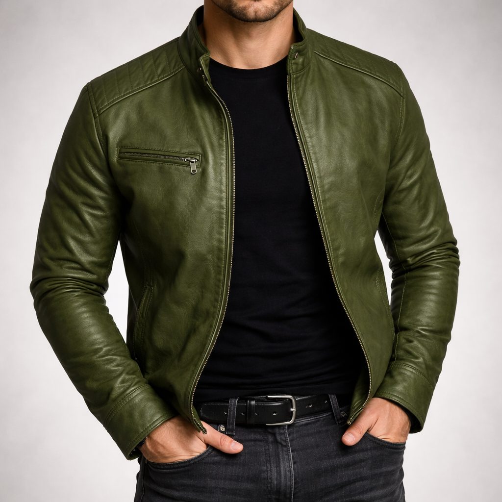 Genuine Leather Jacket for Men