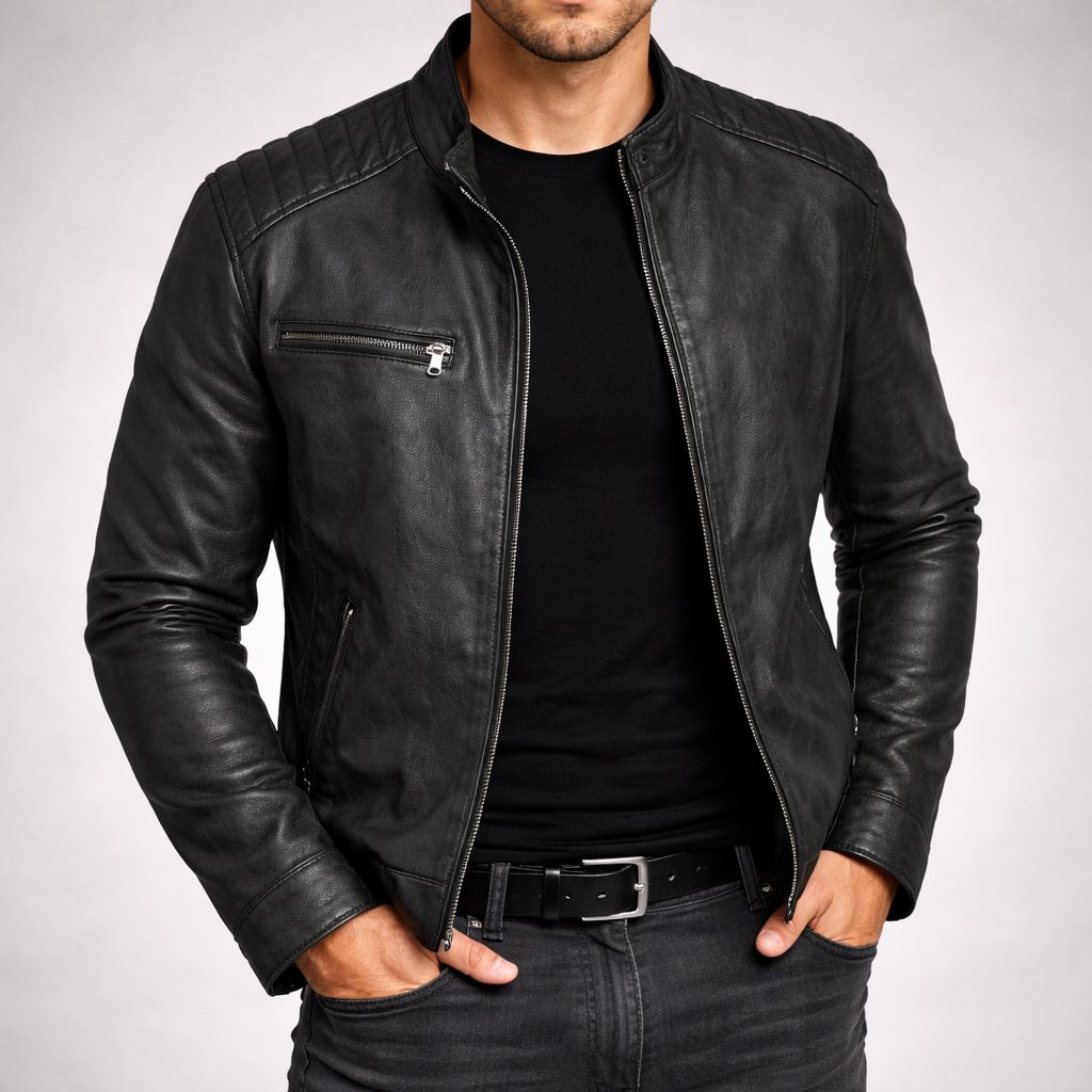 Genuine Leather Jacket for Men