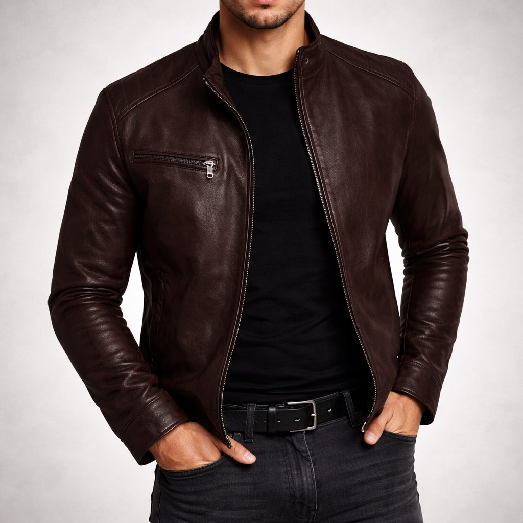 Genuine Leather Jacket for Men