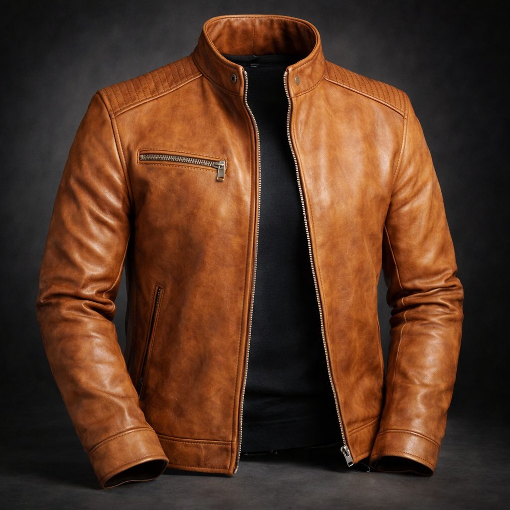 Genuine Leather Jacket for Men