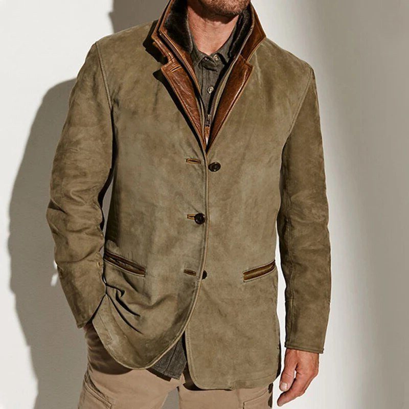 Gijs | Men's Suede Tailored Blazer