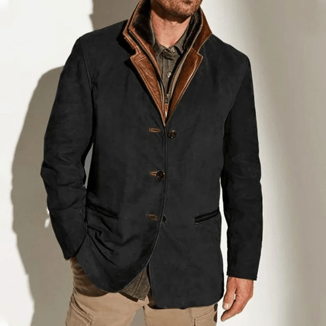 Gijs | Men's Suede Tailored Blazer
