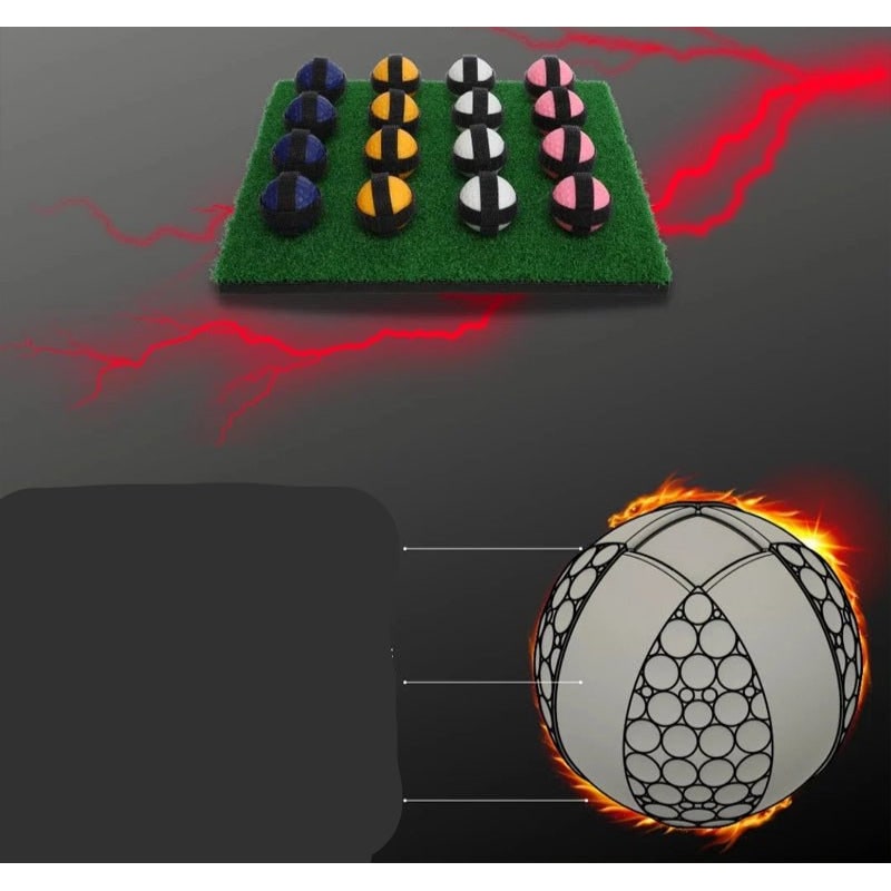 Golf Chipping Game Set with Sticky Target Mat and Balls for Indoor Outdoor Practice