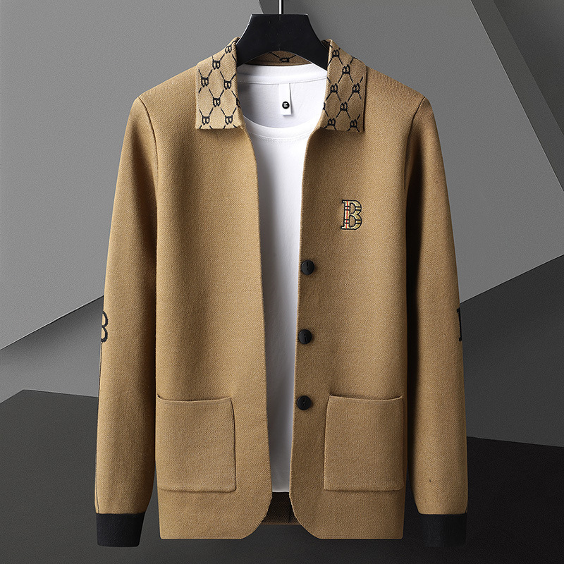 Joseph | Men's Knit Cardigan Sweater Shawl Collar Button Up