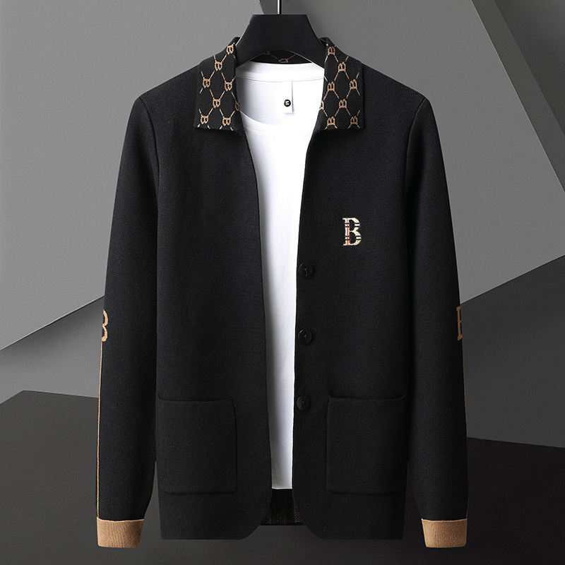 Joseph | Men's Knit Cardigan Sweater Shawl Collar Button Up