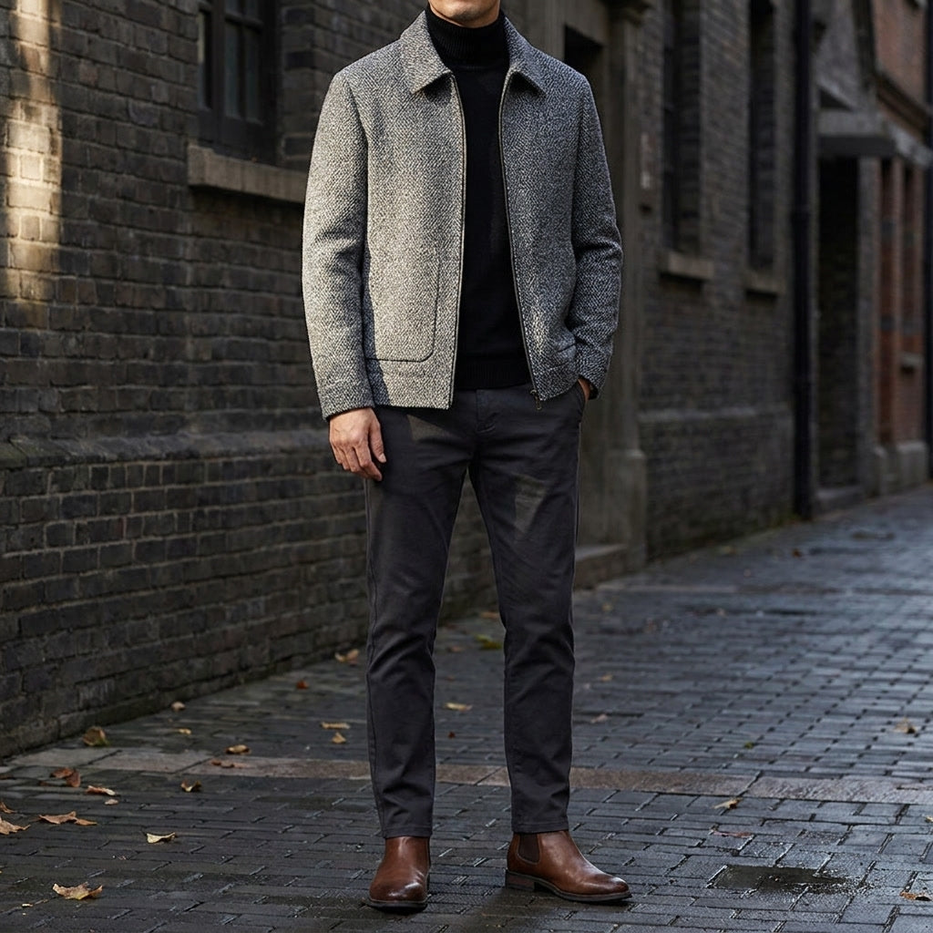 Albany Knit Wool Jacket