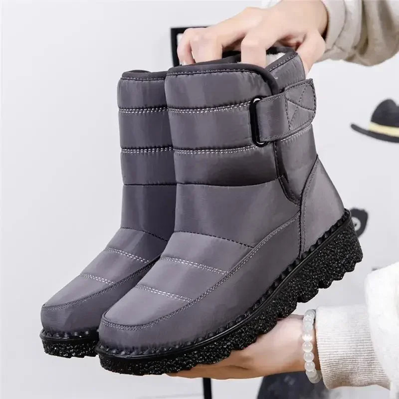 Bettina | Quilted Style Mid-Calf Boots
