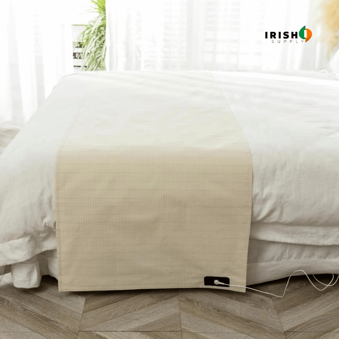 Grounding Bed Sheet with Conductive Silver Thread and Earthing Connection