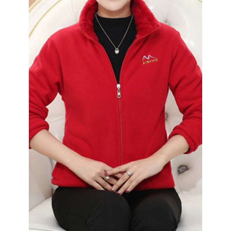 Marjorie | Winter Plus Size Fleece Jacket