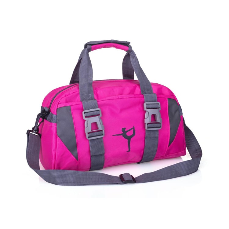 Gym Bag Duffel with Yoga Mat Straps Nylon with Adjustable Shoulder and Compression
