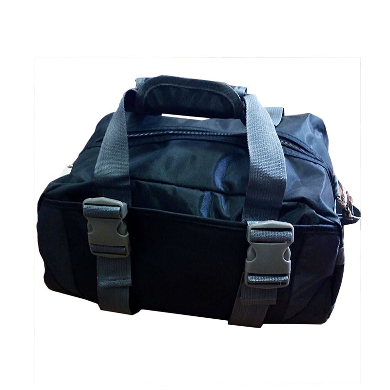 Gym Bag Duffel with Yoga Mat Straps Nylon with Adjustable Shoulder and Compression