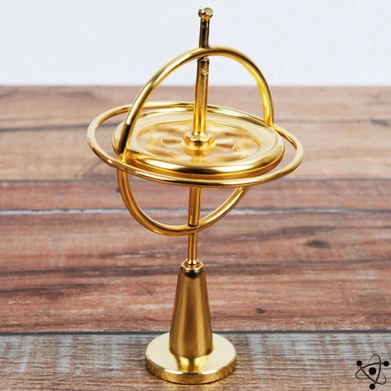Gyroscope | Metal Ring & String Launcher | 8 x 8 cm