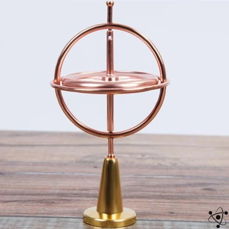 Gyroscope | Metal Ring & String Launcher | 8 x 8 cm