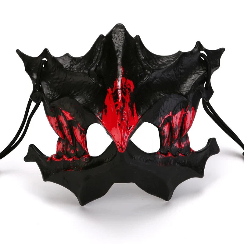 Half Face Mask | Sculpted Fang Details & Breathable Fit