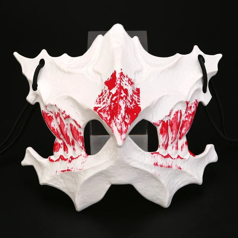 Half Face Mask | Sculpted Fang Details & Breathable Fit