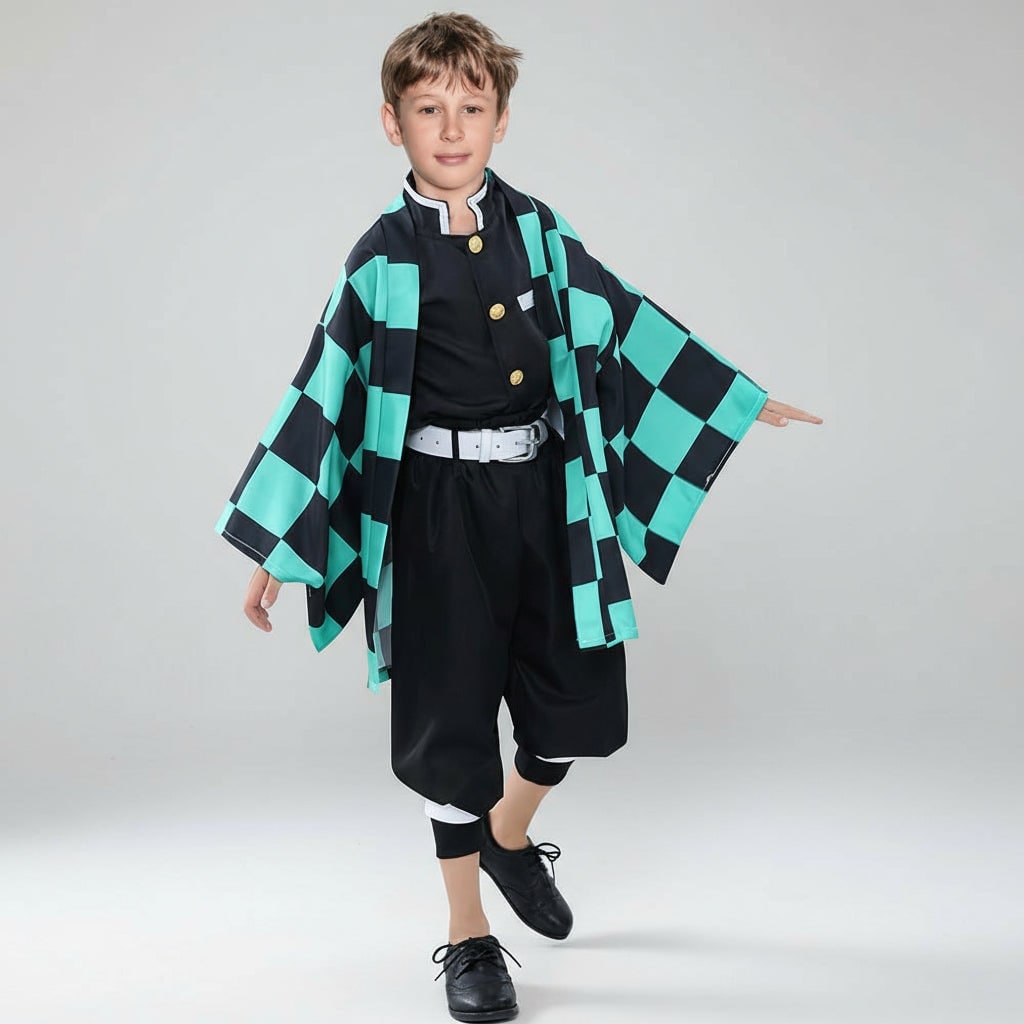 Halloween Anime Cosplay Costume Kimono Character Outfit for Party Dress Up