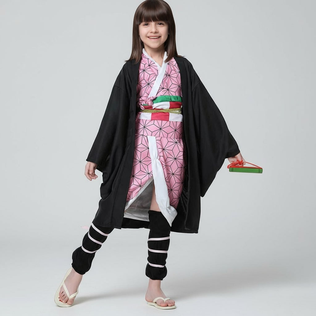 Halloween Anime Cosplay Costume Kimono Character Outfit for Party Dress Up