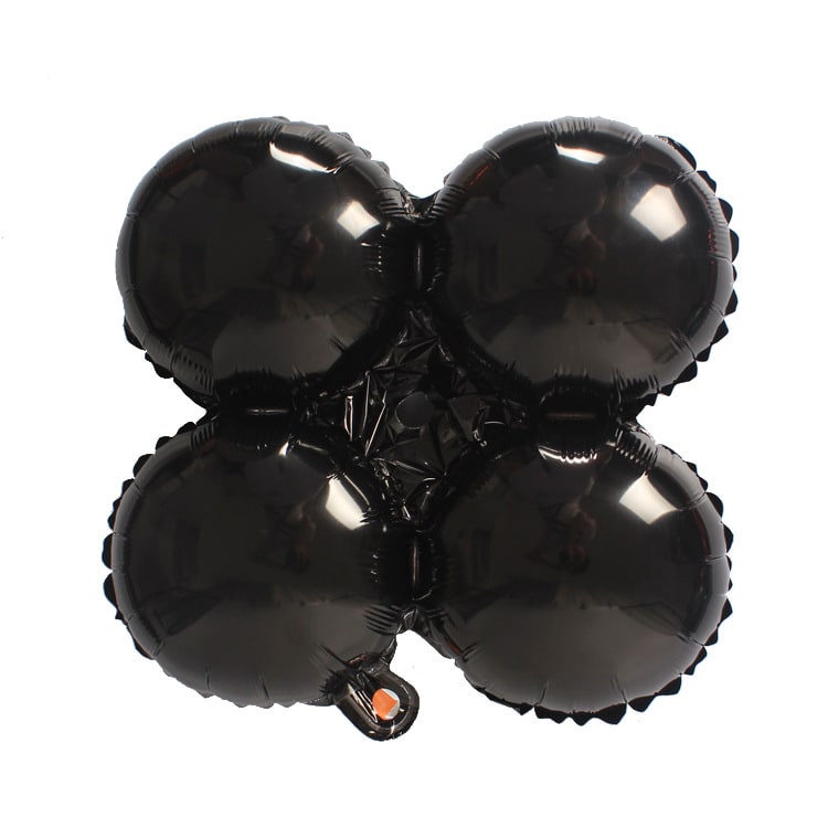 Halloween Balloon Decorations Arch Kit with Foil and Latex Blow Up