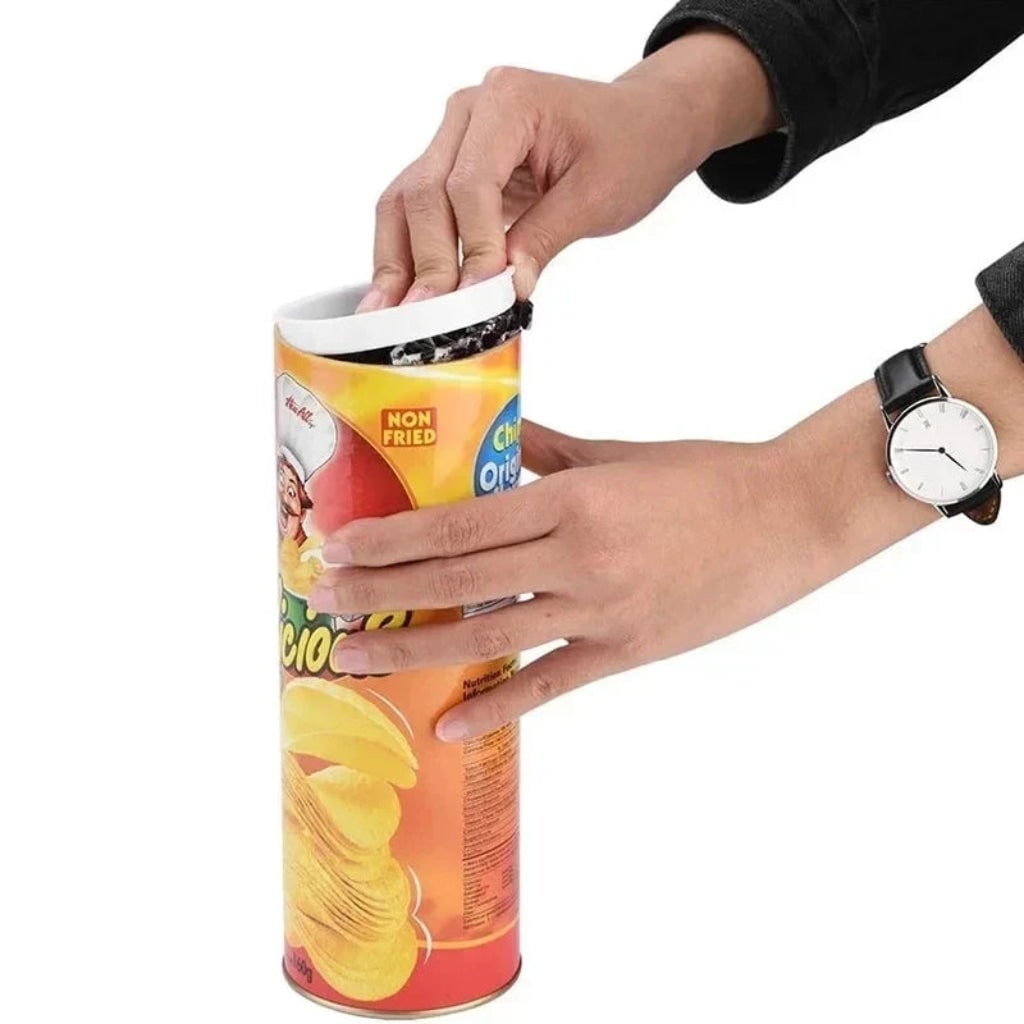 Halloween Fake Prank Snake in Can Gag Toy with Spring-Loaded Pop-Out Action