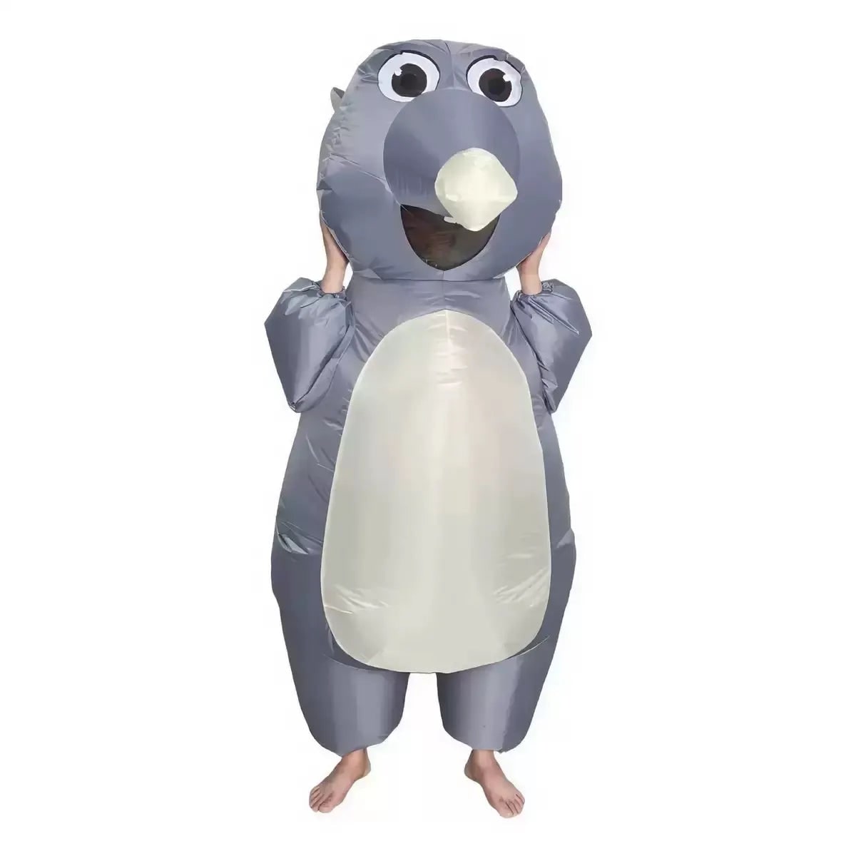 Halloween Inflatable Costume Full Body Animal Suit with Mesh Face Window