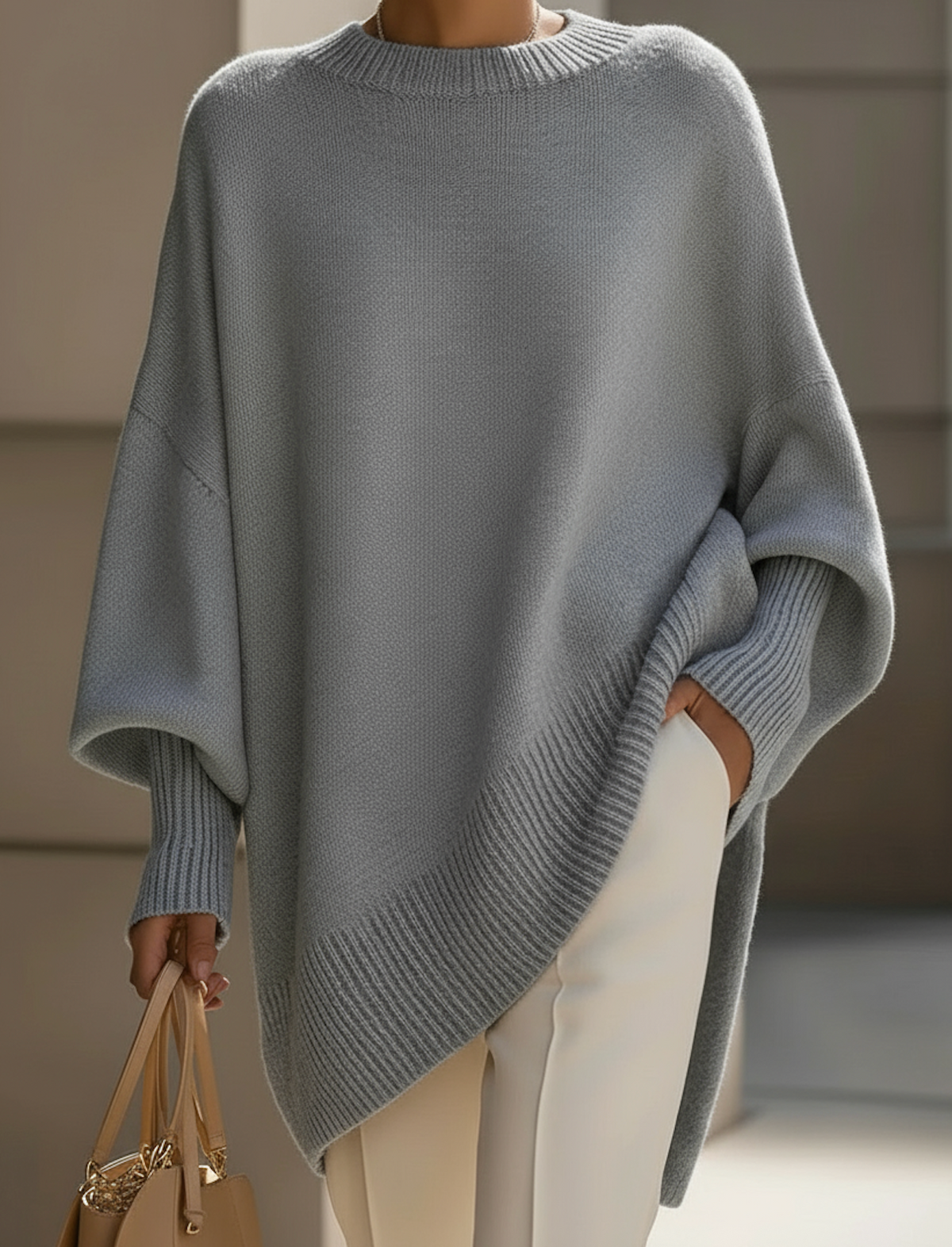 Celia | Oversized Batwing Sweater