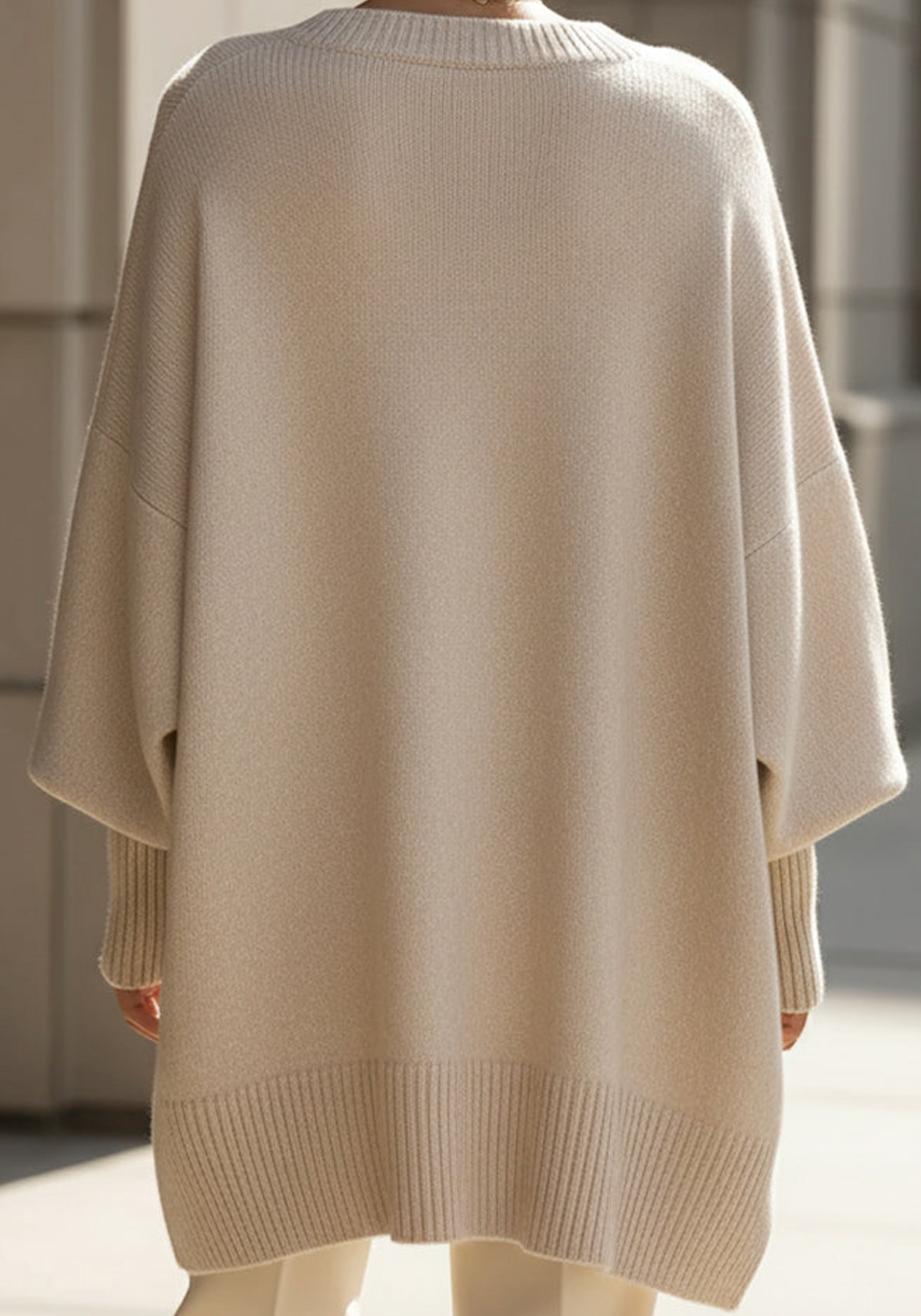 Celia | Oversized Batwing Sweater