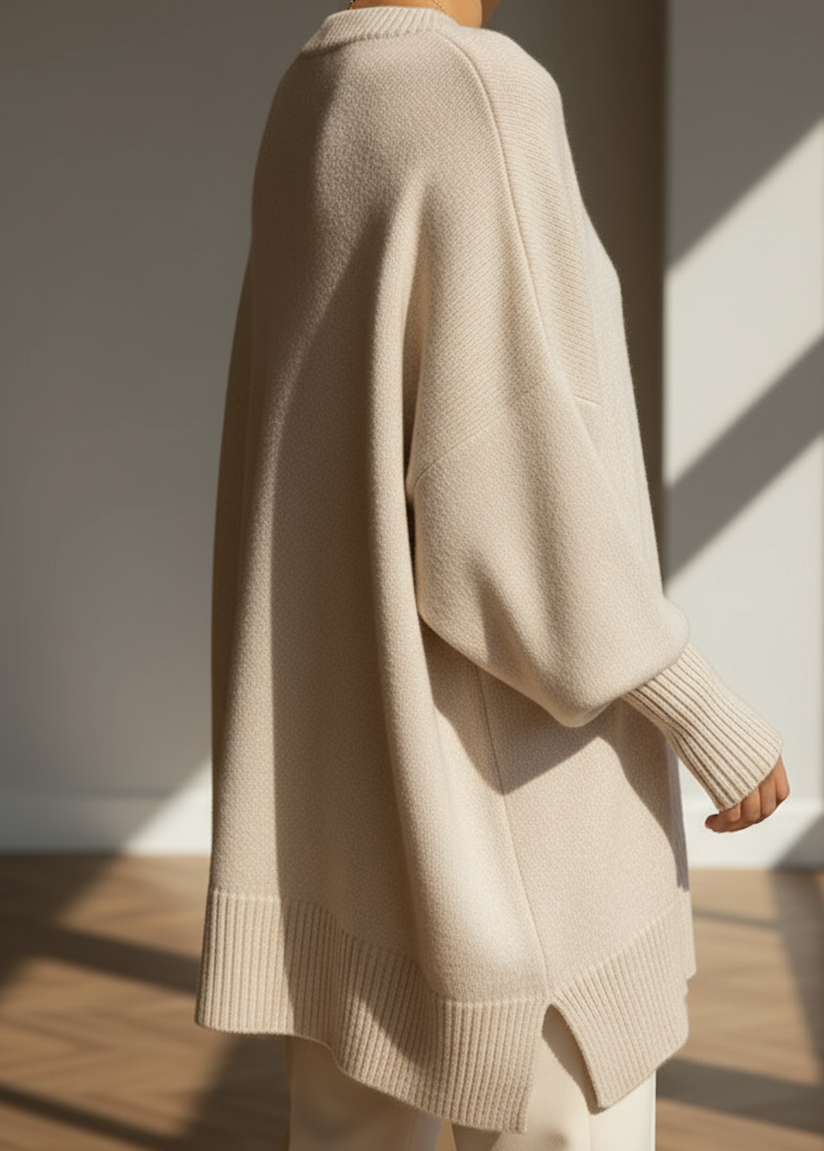 Celia | Oversized Batwing Sweater