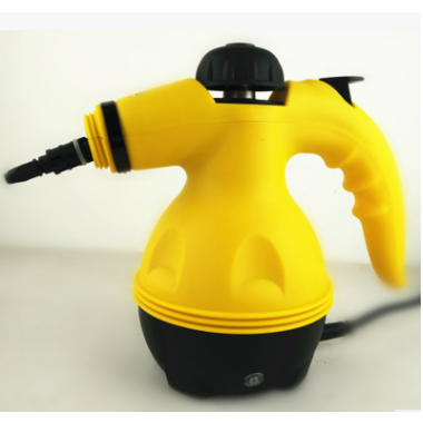 Handheld Portable Rug Steam Cleaner with Pressurized Nozzle and Multi-Surface Attachments