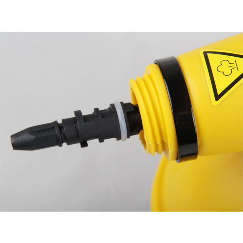 Handheld Portable Rug Steam Cleaner with Pressurized Nozzle and Multi-Surface Attachments