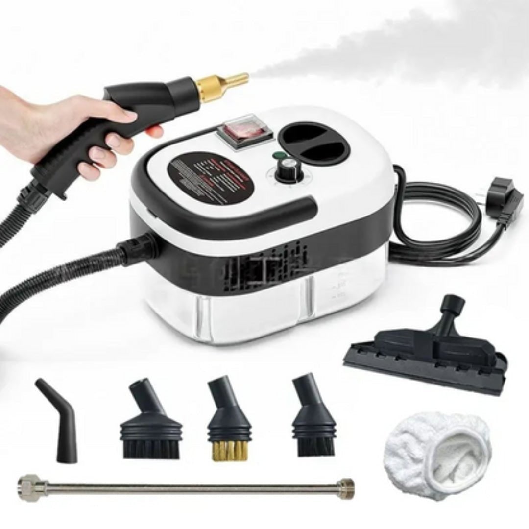 Handheld Portable Steam Cleaner for Rugs and Carpets with Chemical Free Cleaning Wand