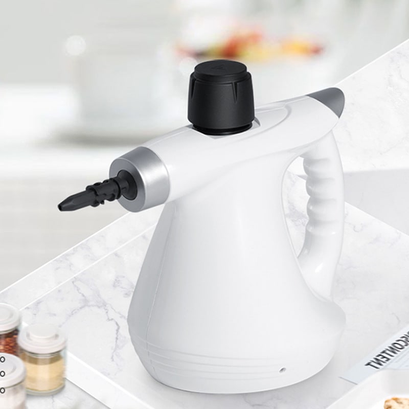 Handheld Portable Steam Cleaner for Rugs Furniture and Tile Grout with Attachments
