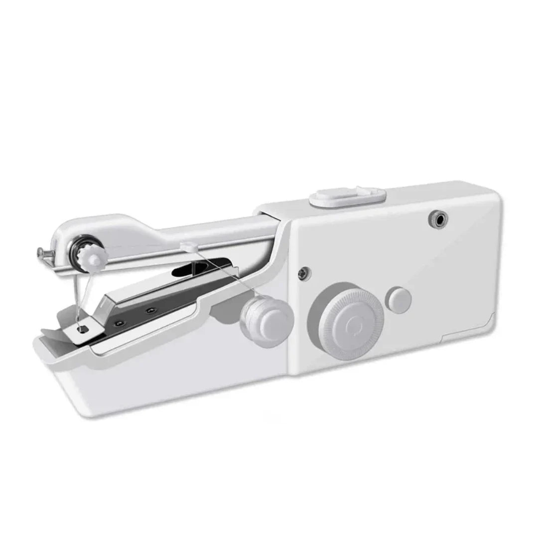 Handheld Sewing Machine | One-Hand Operation & Needle Threader | Travel Size