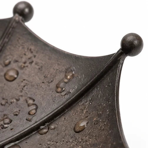 Hanging Bird Feeder & Bath | Rust-Resistant Iron