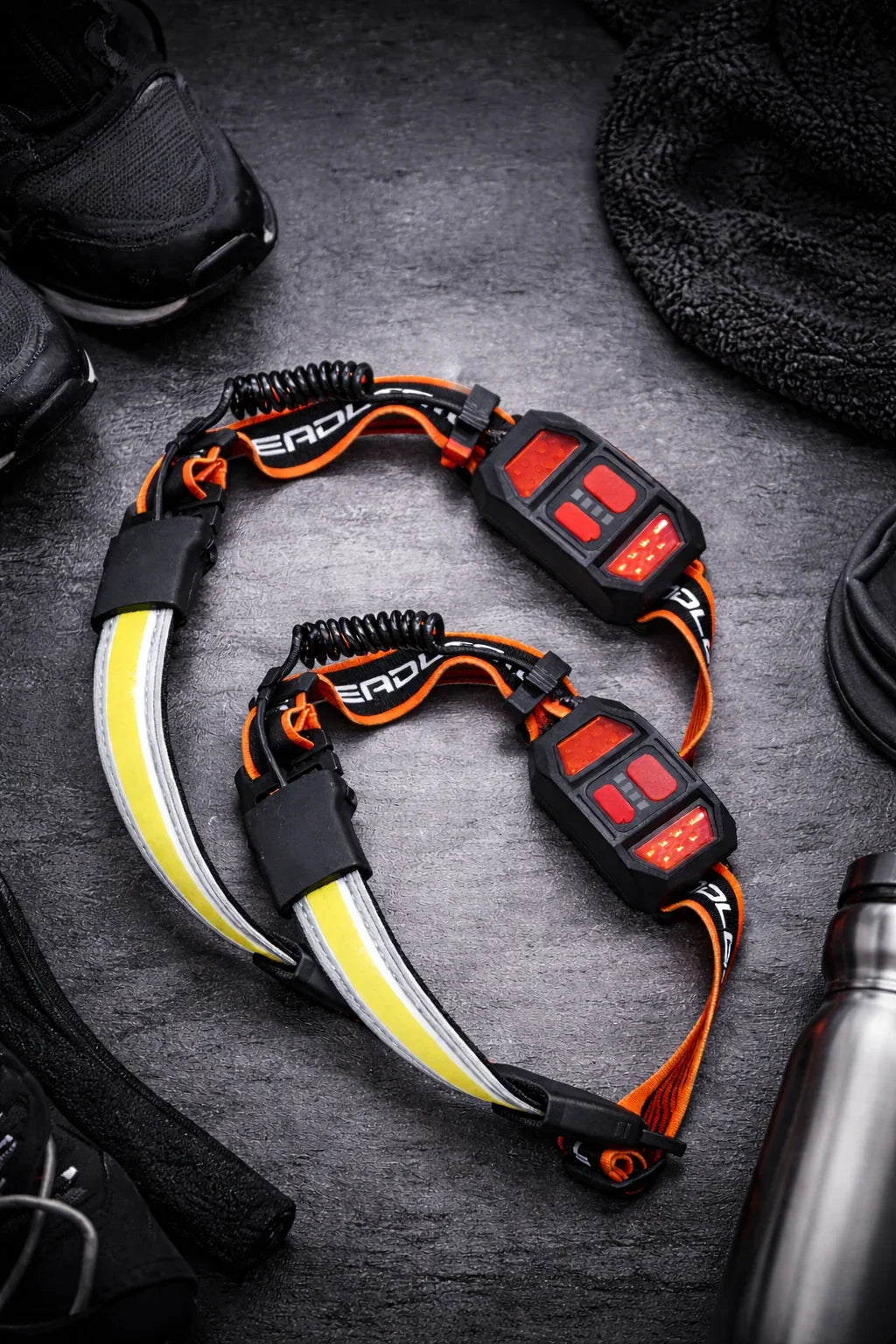 Headlamp Set | 1000 Lumens Wide-Angle COB | 2-Pack