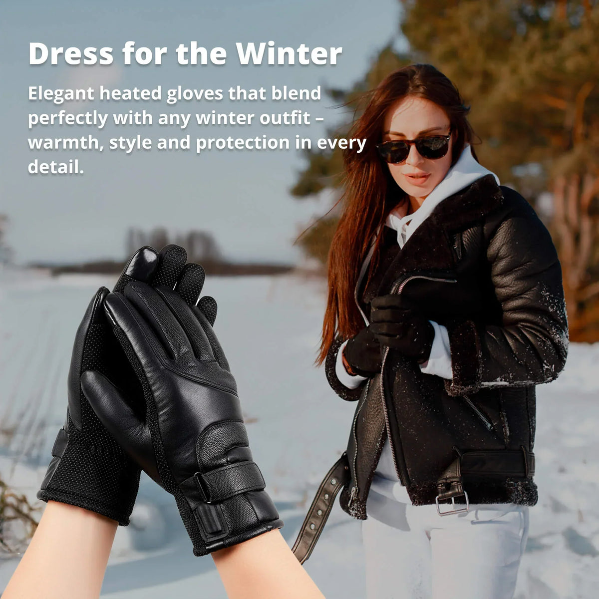 Heated Gloves | USB-Rechargeable & Waterproof | Women's